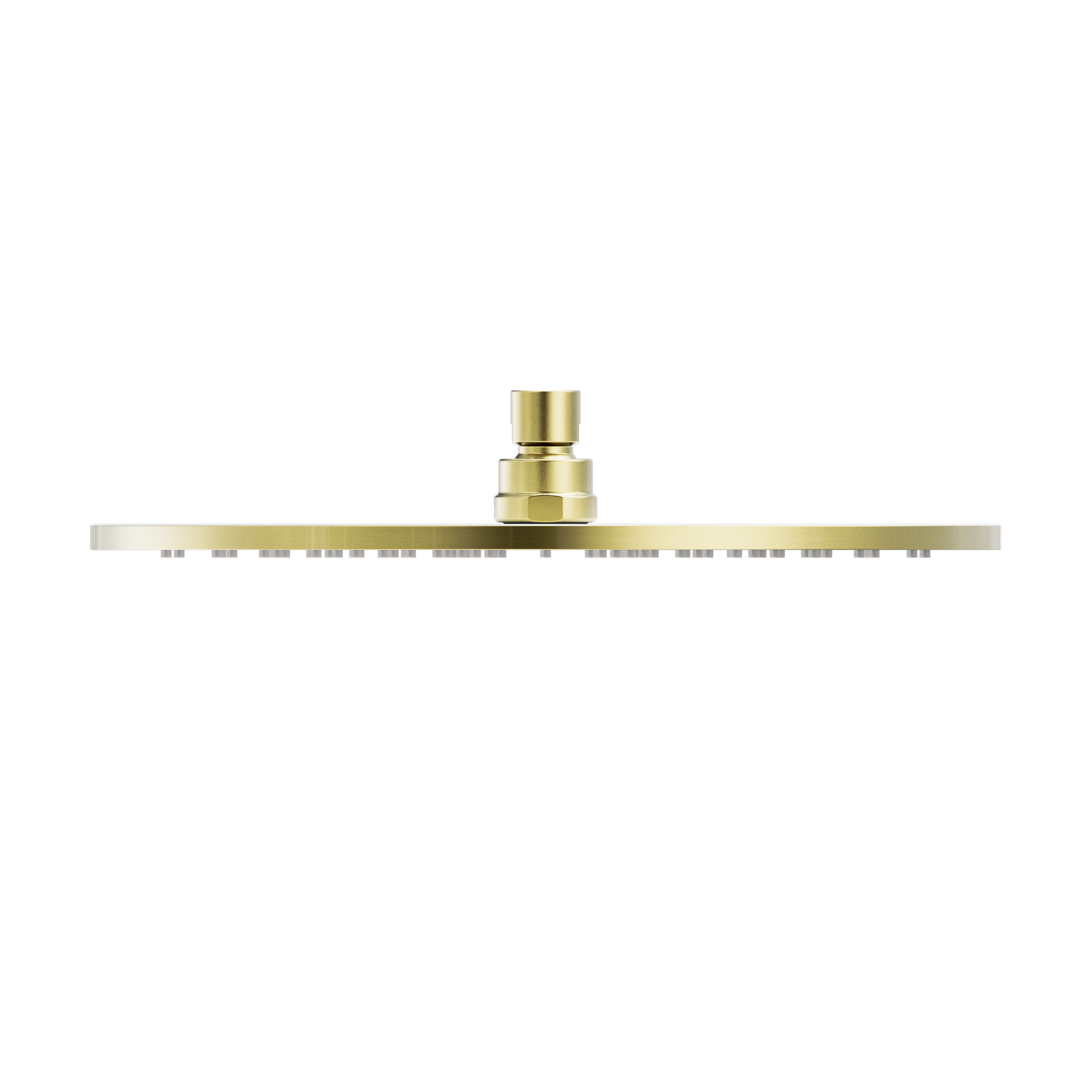 Nero 300mm Round Shower Head Brushed Gold