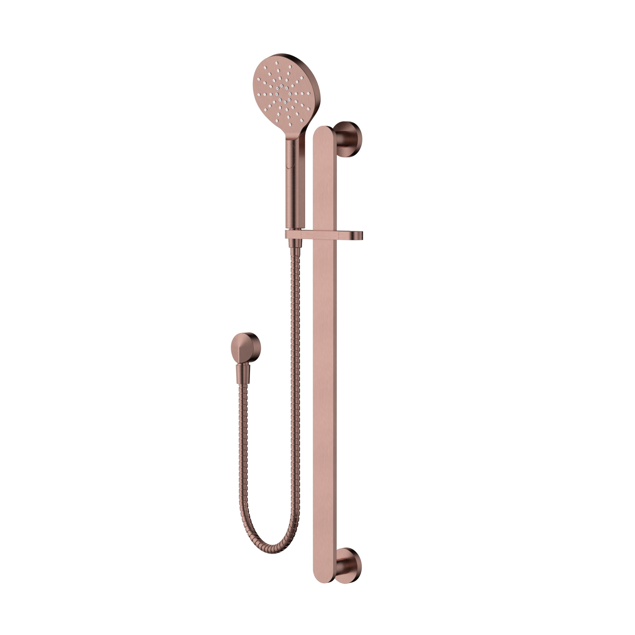 Modern National Nova Shower on Rail Champagne