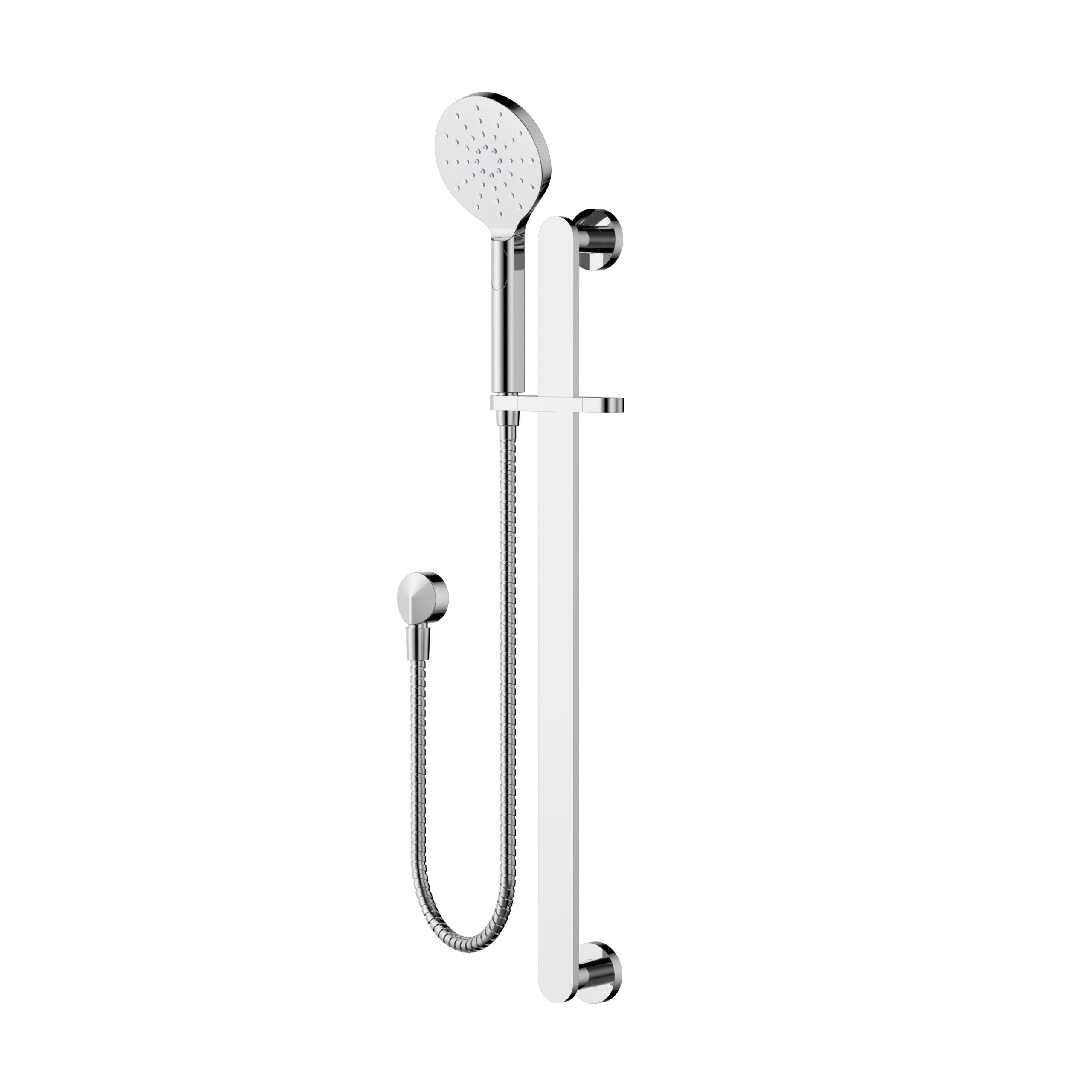 Modern National Nova Shower on Rail Chrome