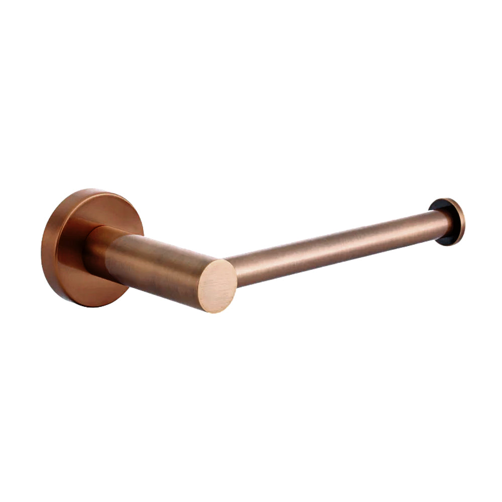 Ovia Chloe Brushed Bronze Copper Toilet Roll Paper Holder