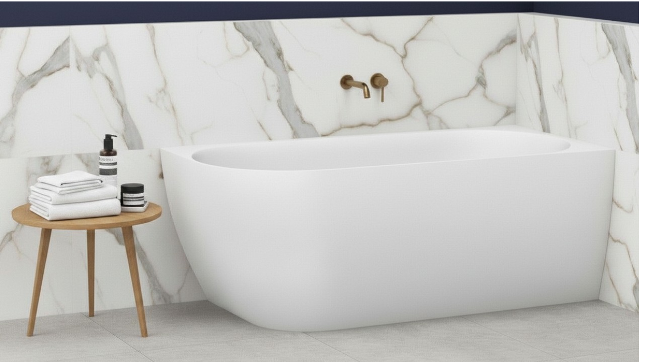 Ovia Madison 1500mm Right Hand Corner Bath