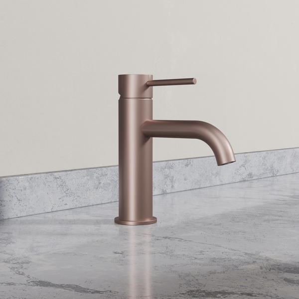 Ovia Milan Basin Mixer Champagne