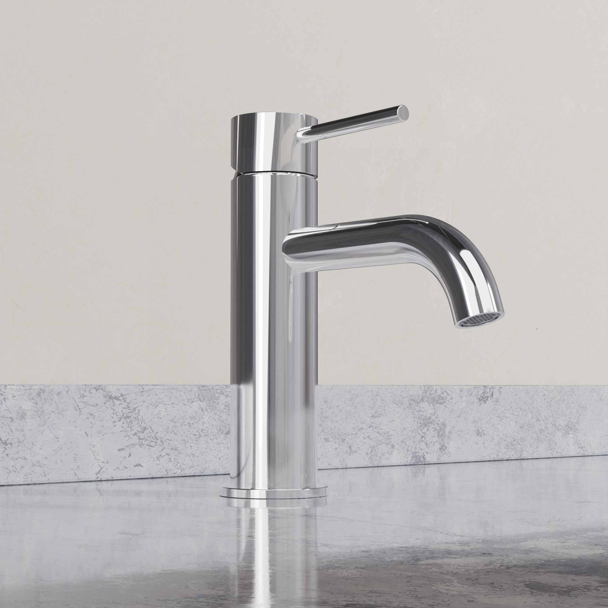 Ovia Milan Basin Mixer in Chrome (2/5)