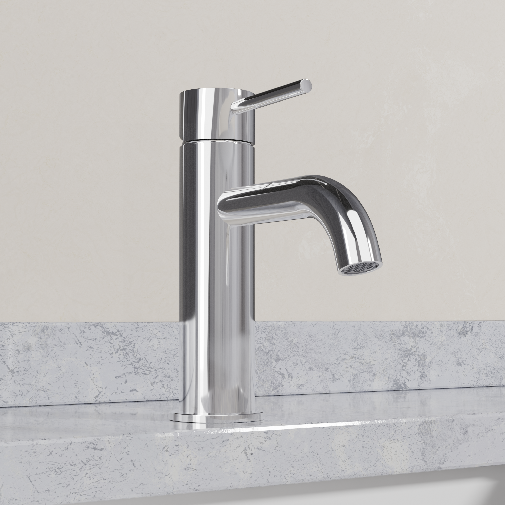 Ovia Milan Basin Mixer in Chrome (5/5)