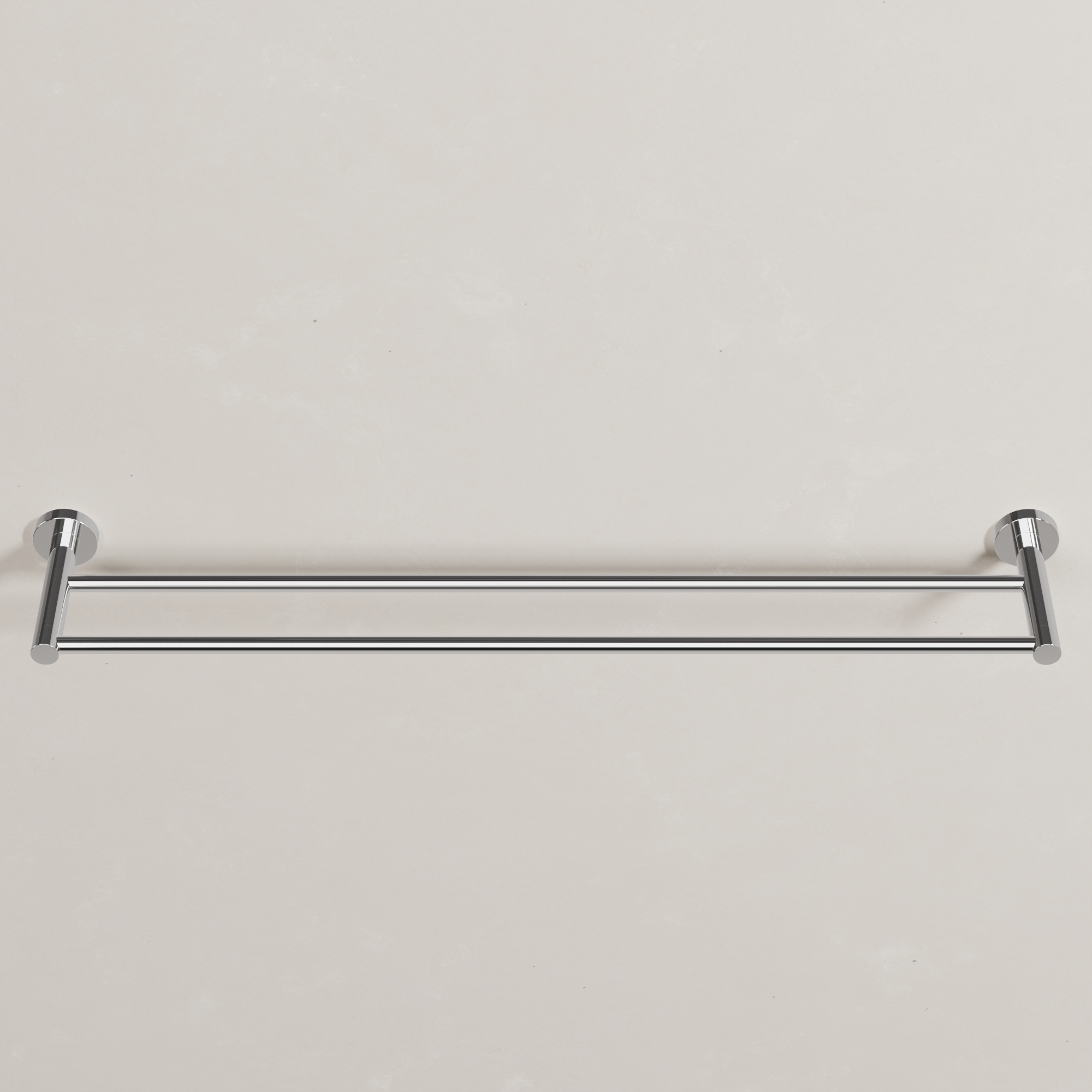 Ovia Milan 750mm Double Towel Rail in Chrome (3/5)