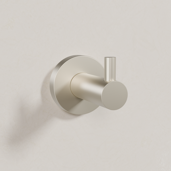Ovia Milan Robe Hook Brushed Nickel