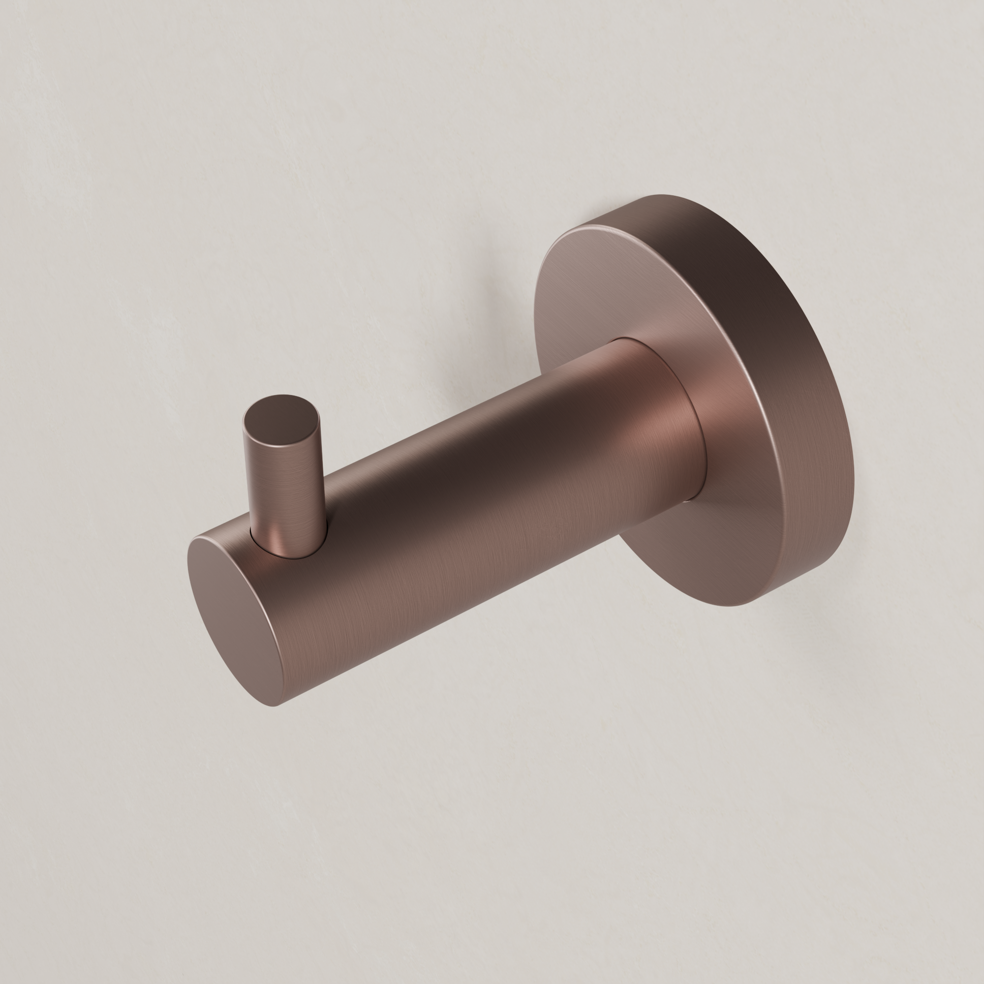 Ovia Milan Robe Hook in Champagne (3/3)