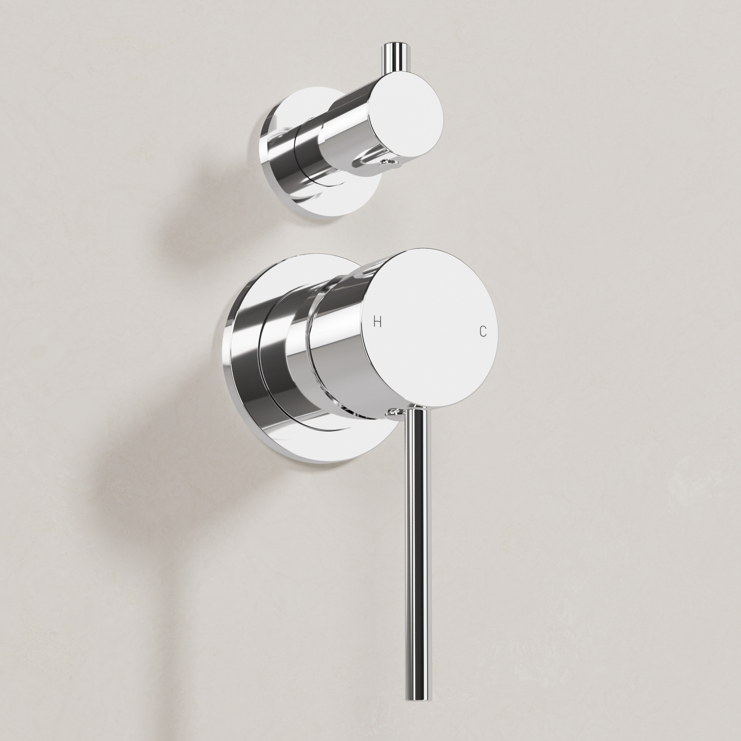 Ovia Milan Shower Mixer with Diverter Chrome