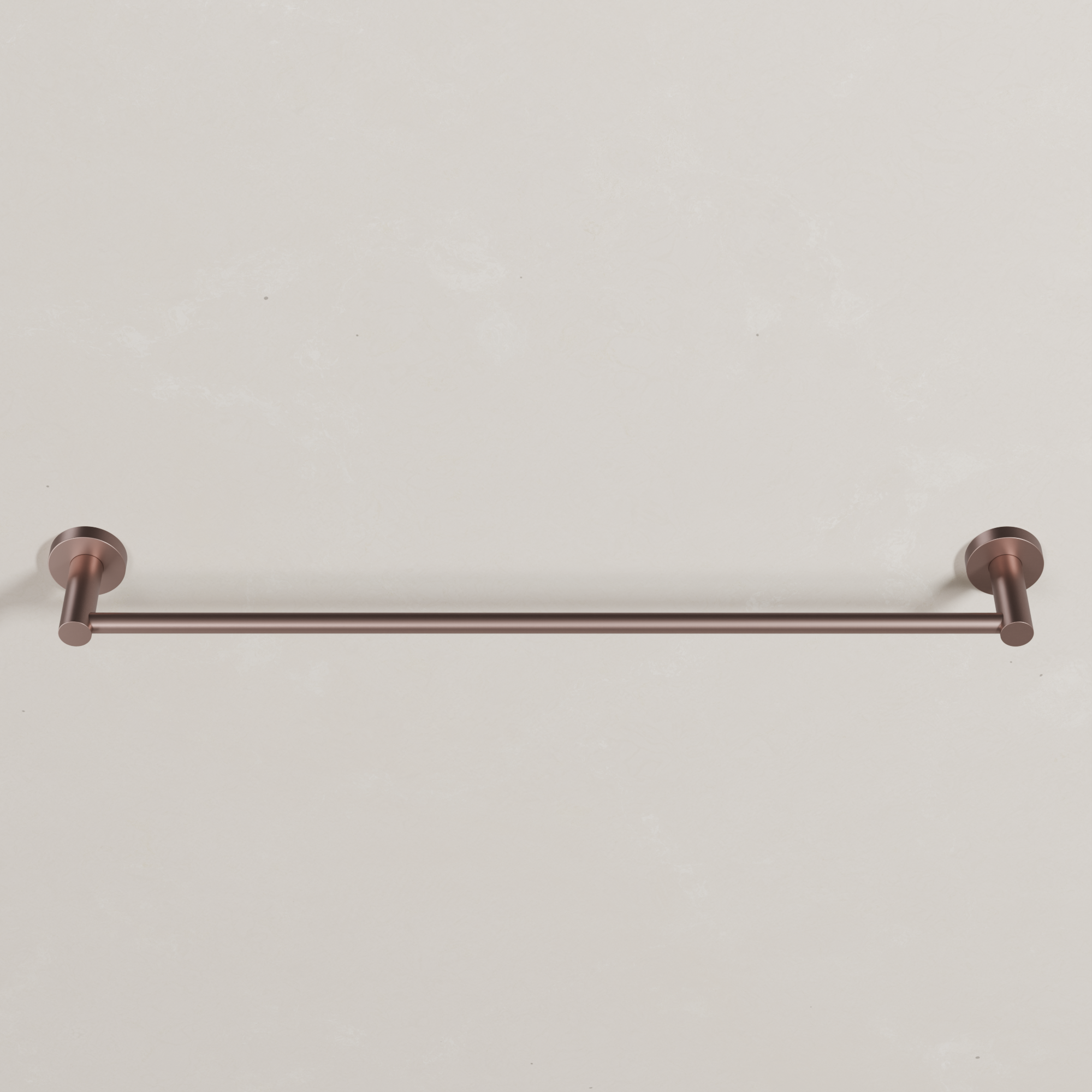 Ovia Milan 600mm Single Towel Rail in Champagne (3/5)