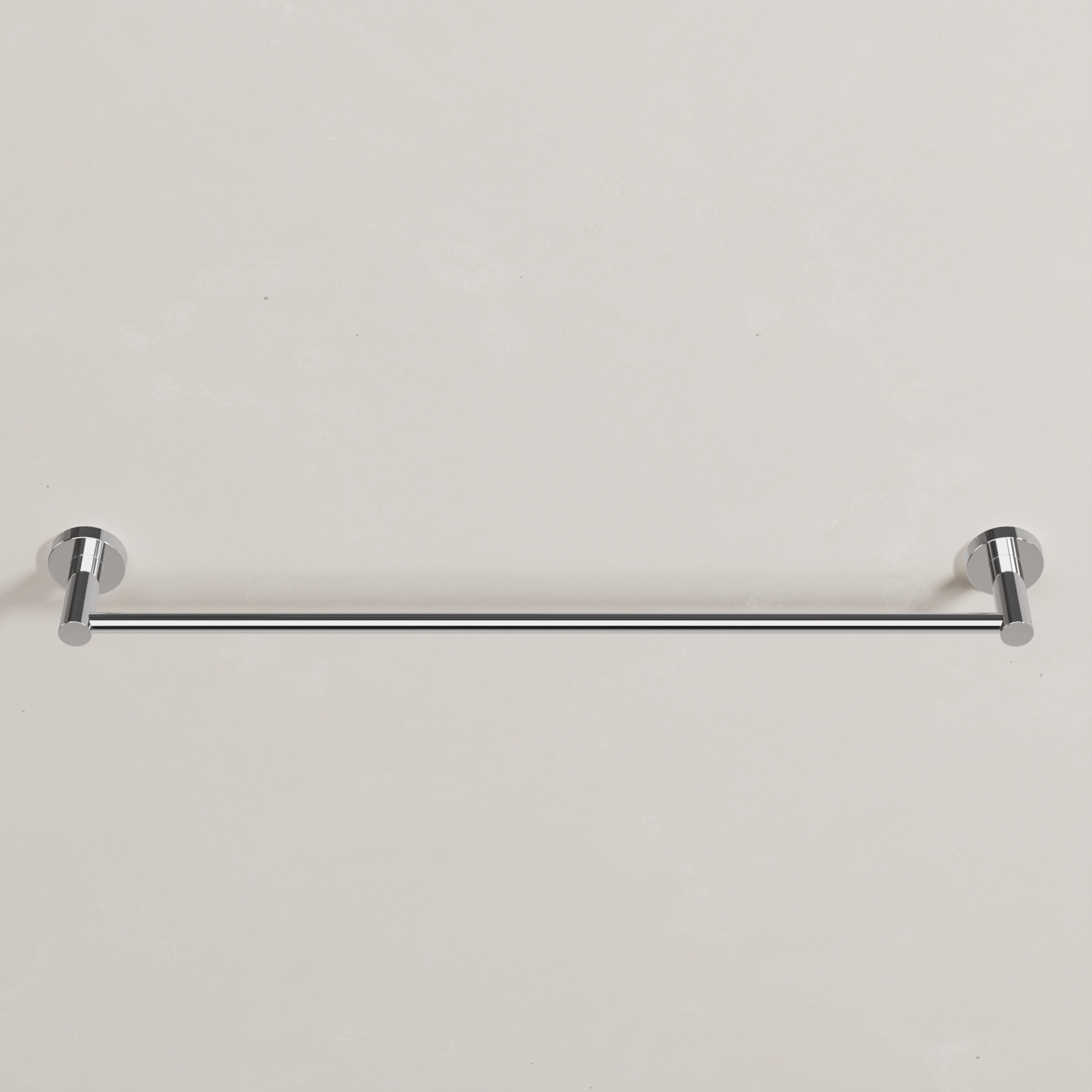 Ovia Milan 600mm Single Towel Rail in Chrome (3/5)