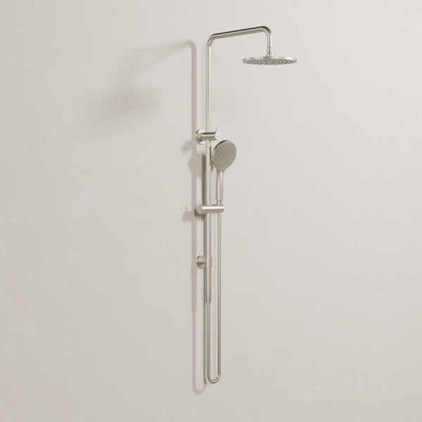 Ovia Milan Twin Shower Brushed Nickel