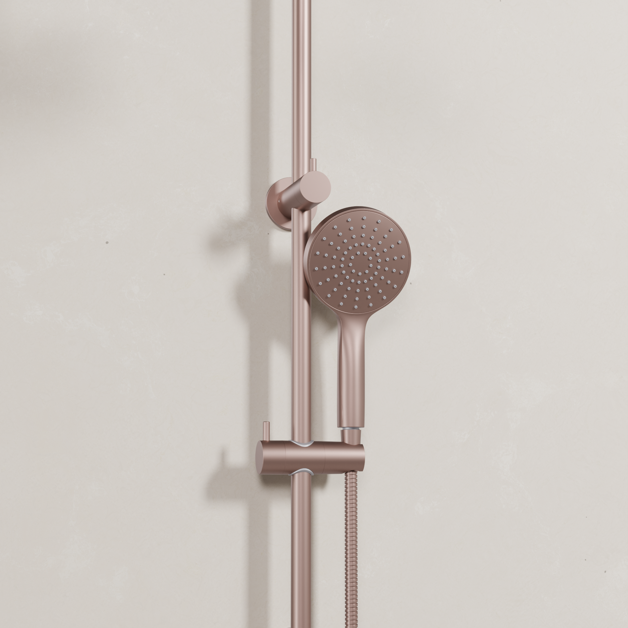 Ovia Milan Twin Shower in Champagne (2/3)