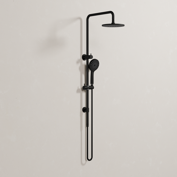Ovia Milan Twin Shower Matte Black