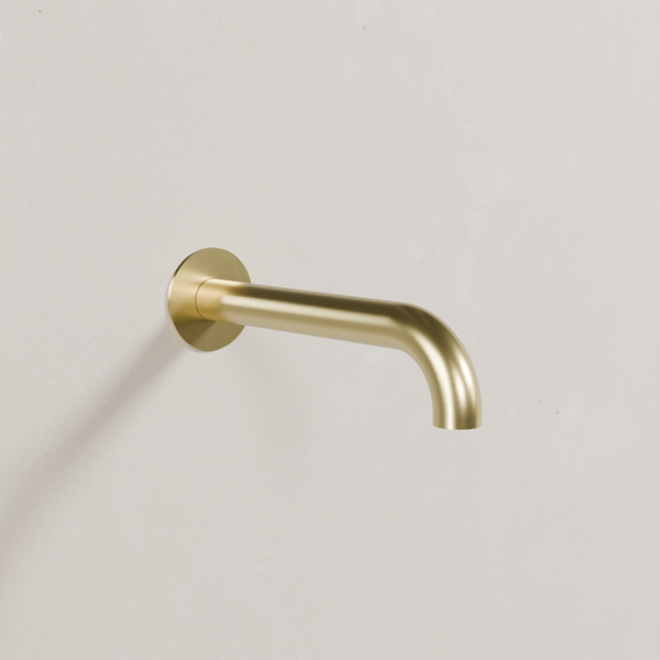Ovia Milan Bath/Basin Spout Brushed Gold