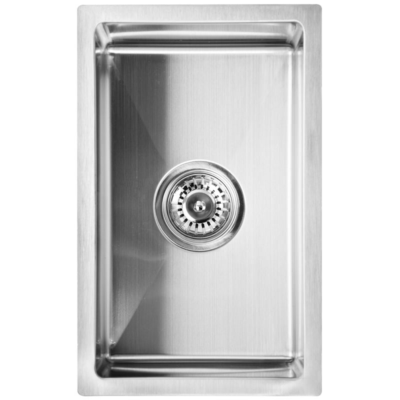 Eden 240x440x200 Single Bowl Stainless Steel Sink Undermount/Above Mount