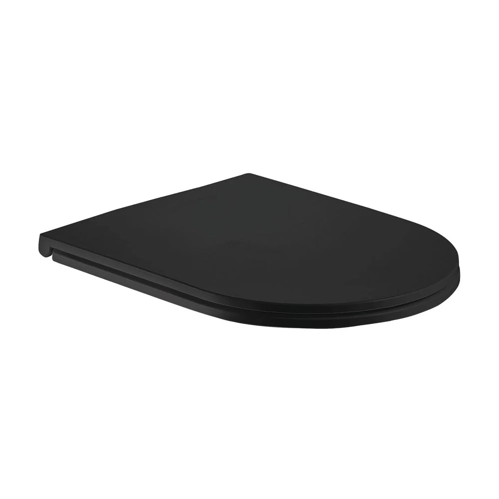 Mercio Soft Close Slim UF Toilet Seat – Matt Black