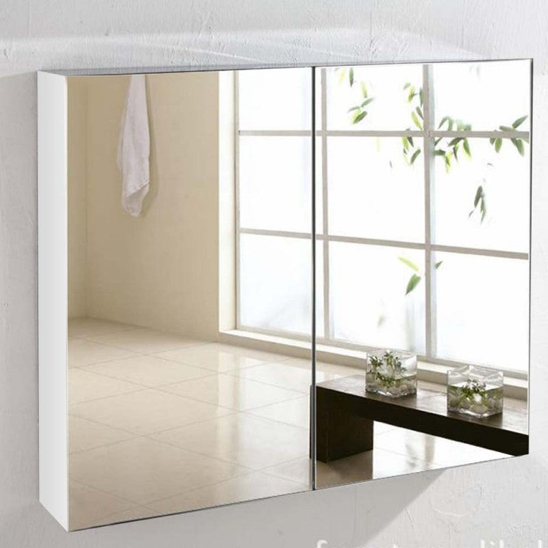 900mm PVC Shaving Cabinet Copper Free White