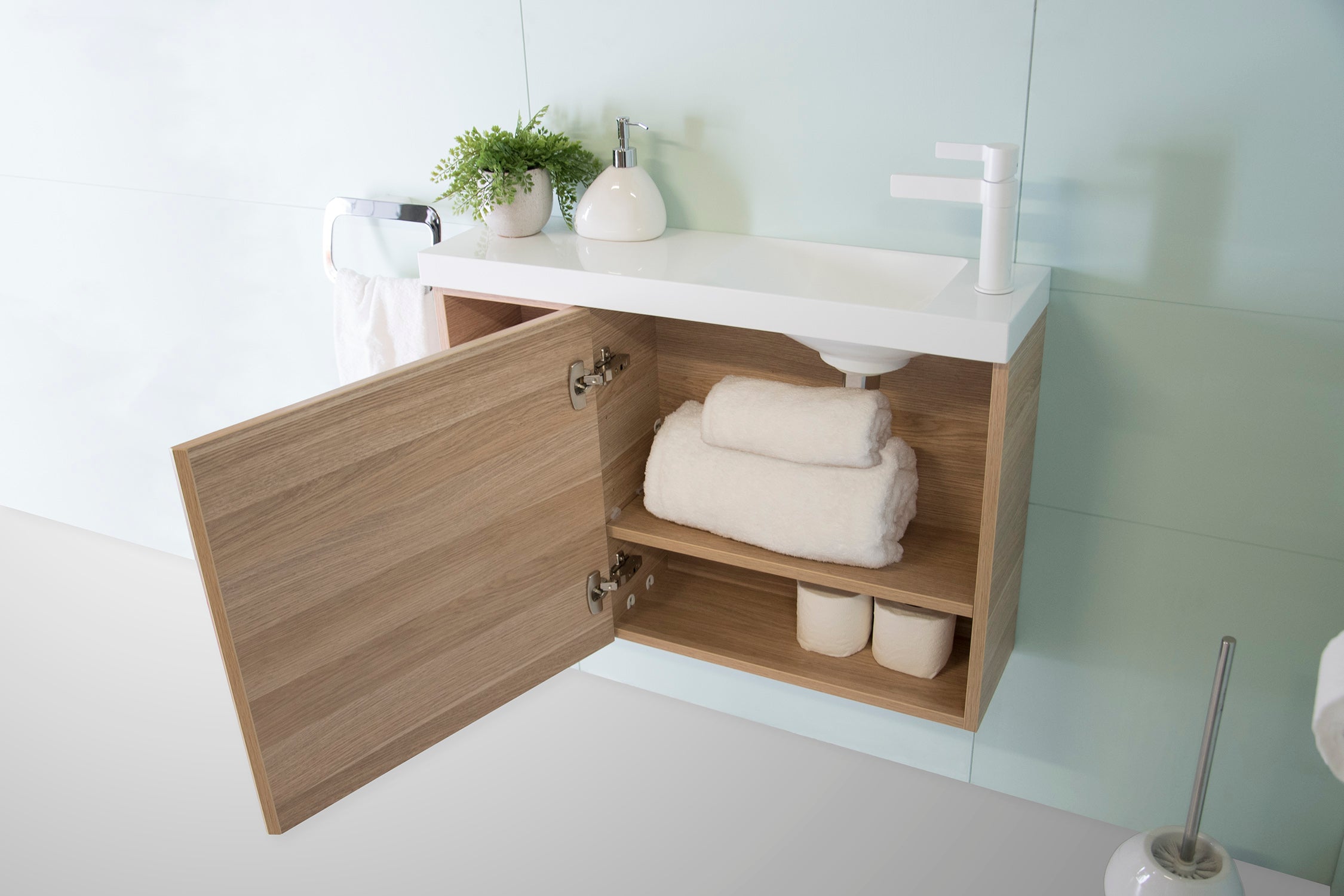 Petite Shelf - Natural Oak Lifestyle