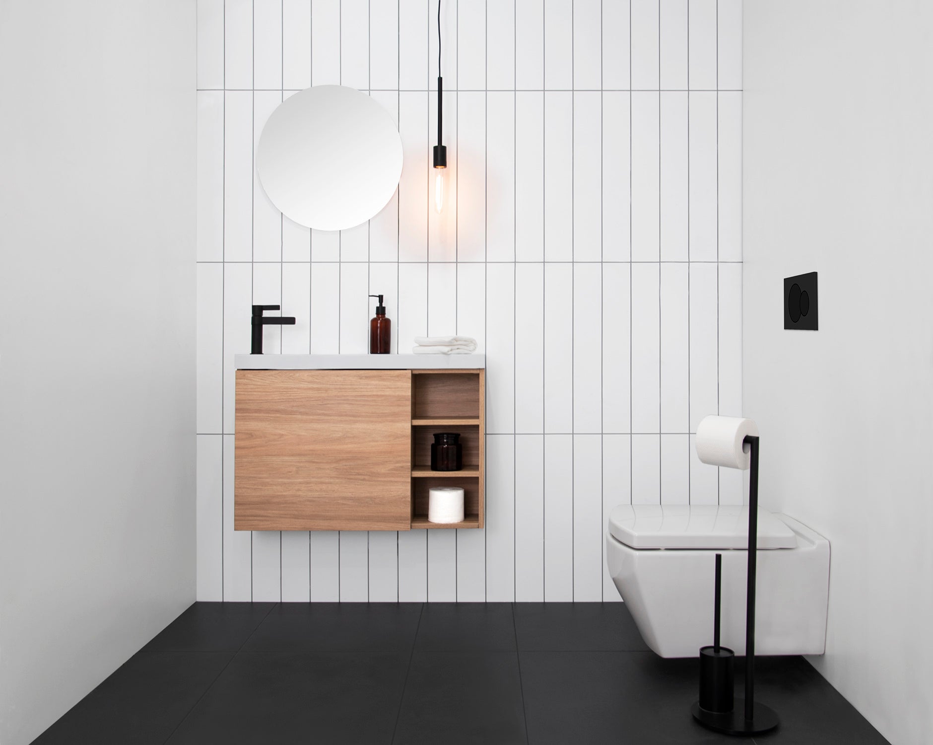 Petite Shelf - Prime Oak Detail