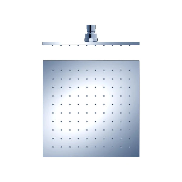 Nero Square Shower Head 250mm Chrome