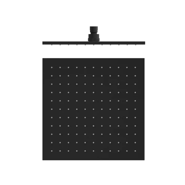 Nero Square Shower Head 300mm Matte Black