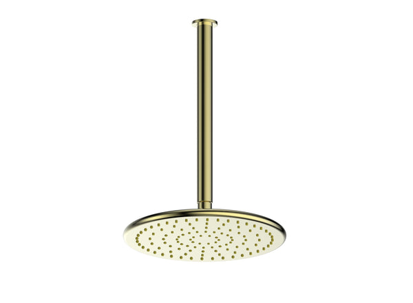 Greens Rocco Ceiling Shower Brushed Brass
