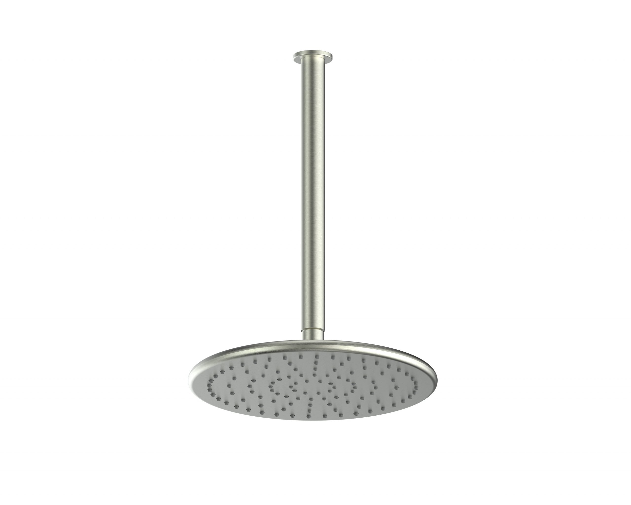 Greens Rocco Ceiling Shower Brushed Nickel