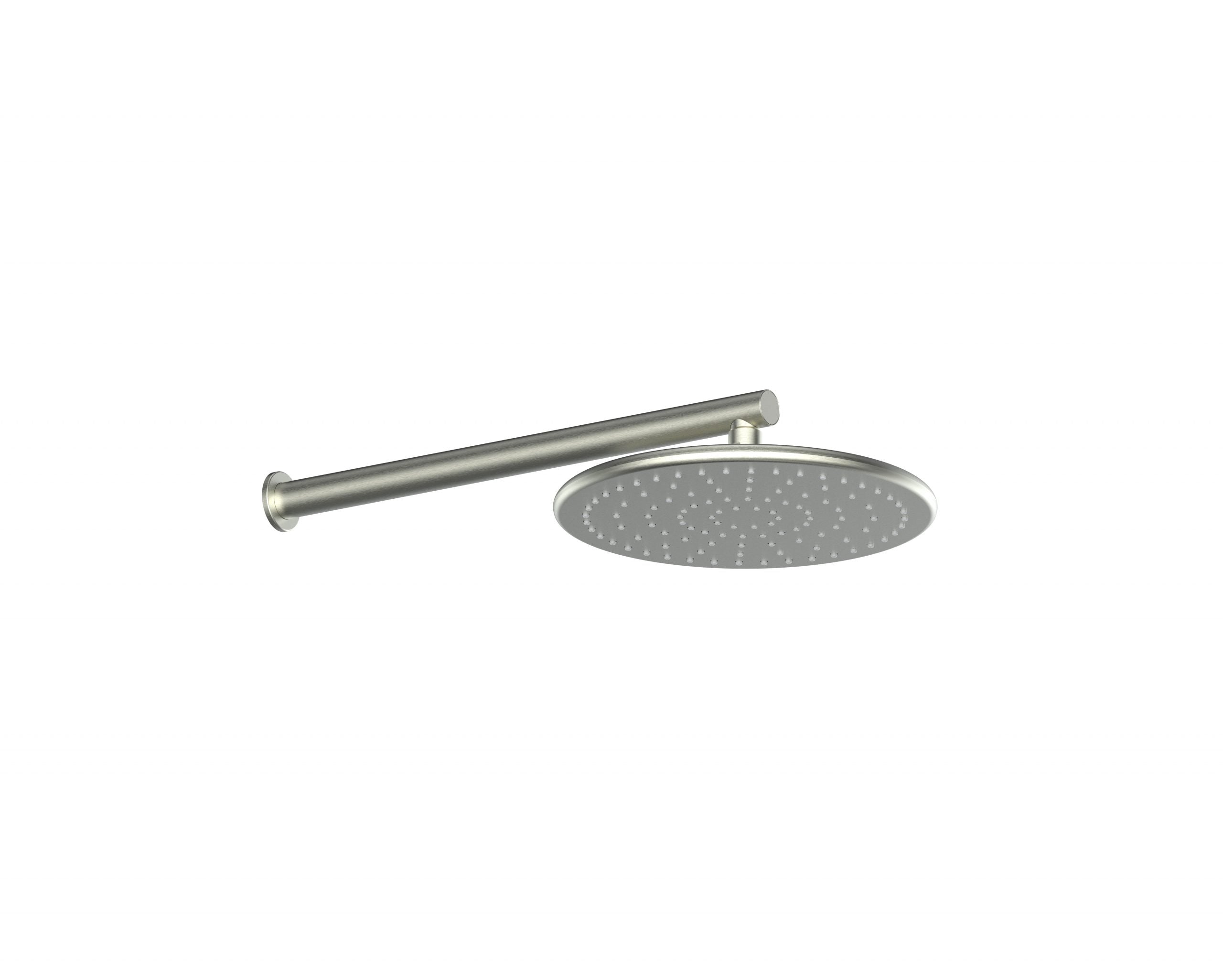 Greens Rocco Wall Shower Brushed Nickel