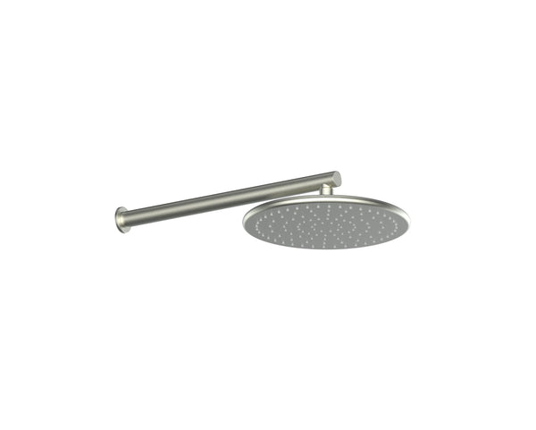 Greens Rocco Wall Shower Brushed Nickel