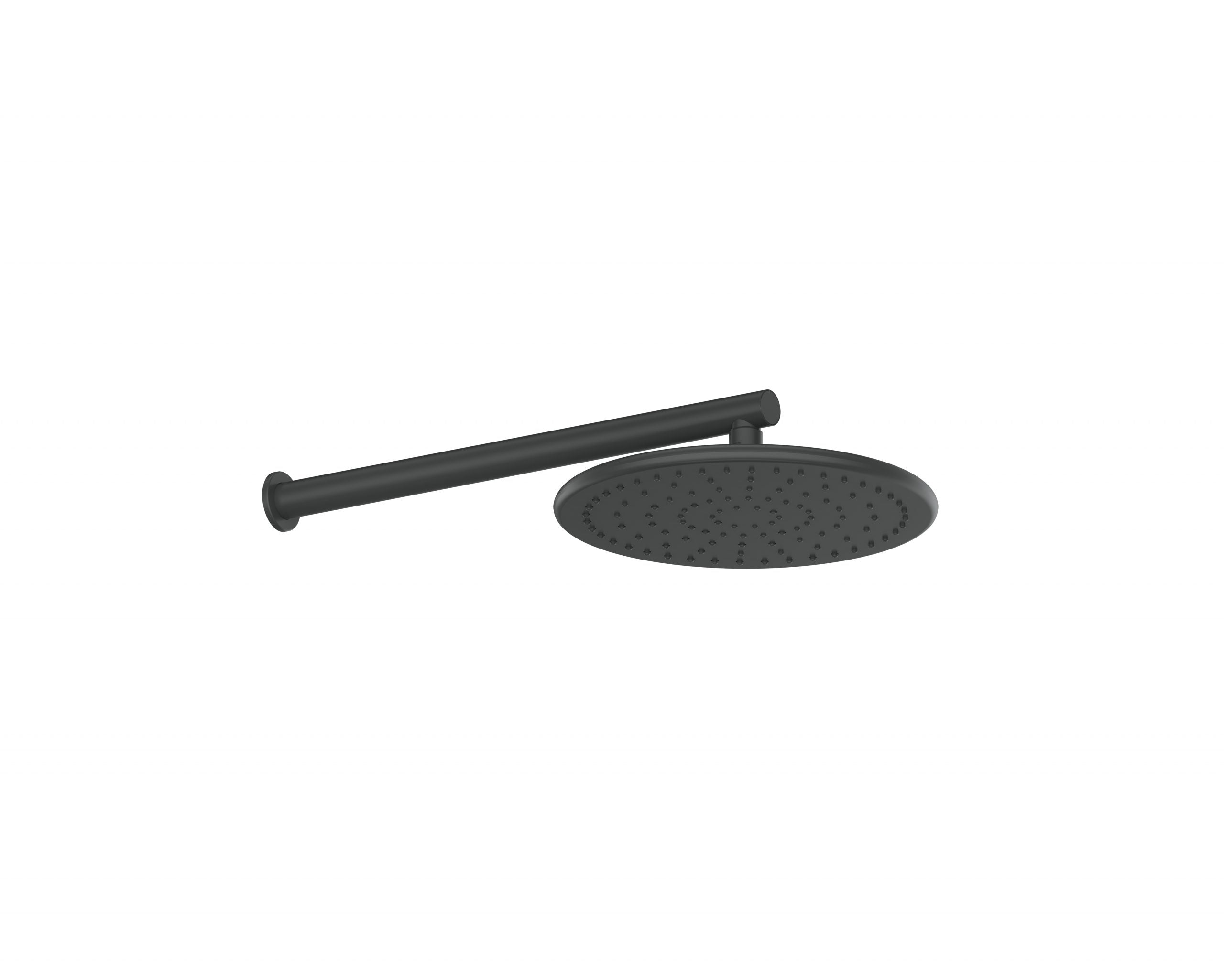 Greens Rocco Wall Shower Matte Black