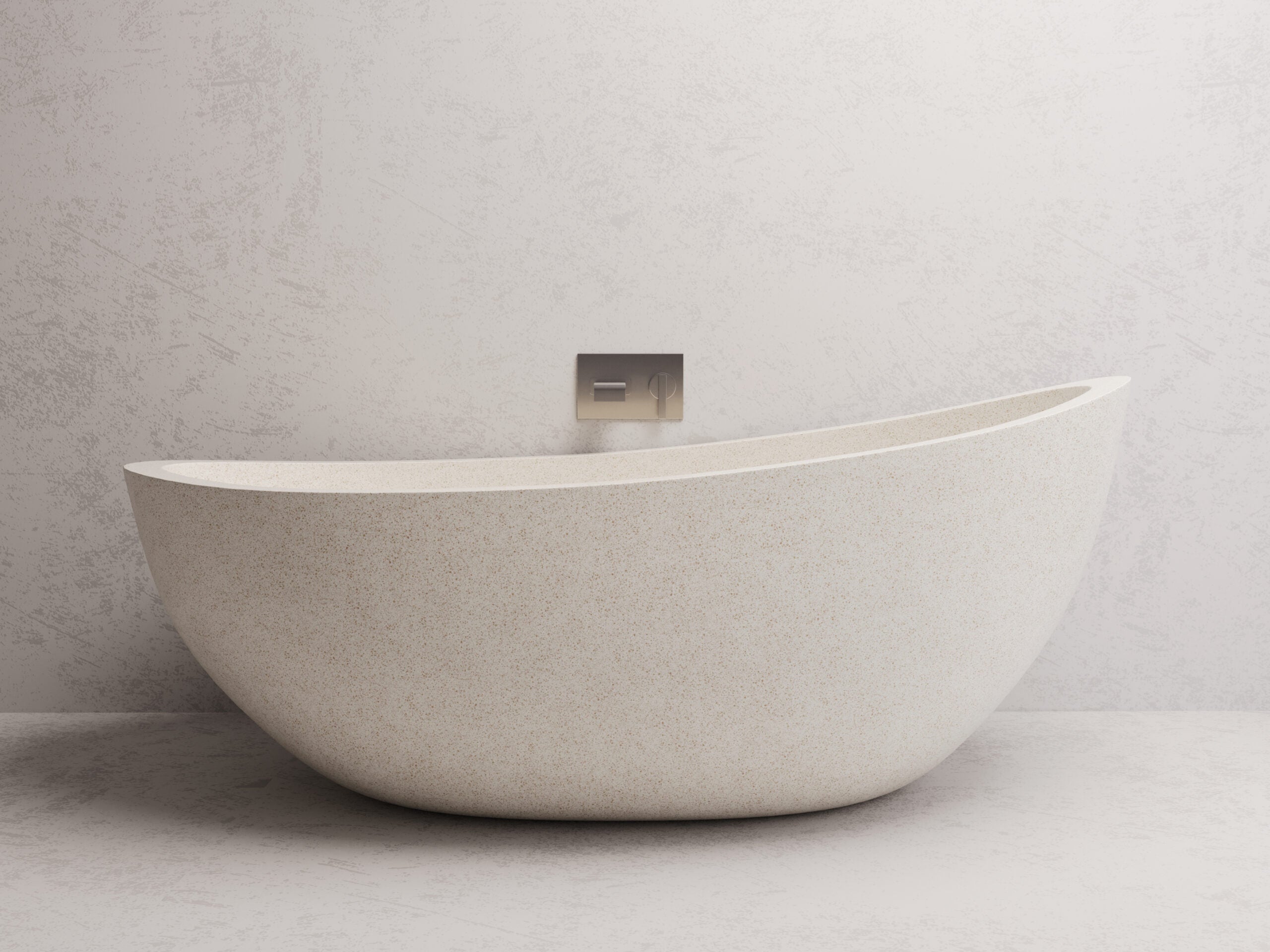 Madu Ray Bath Matte White