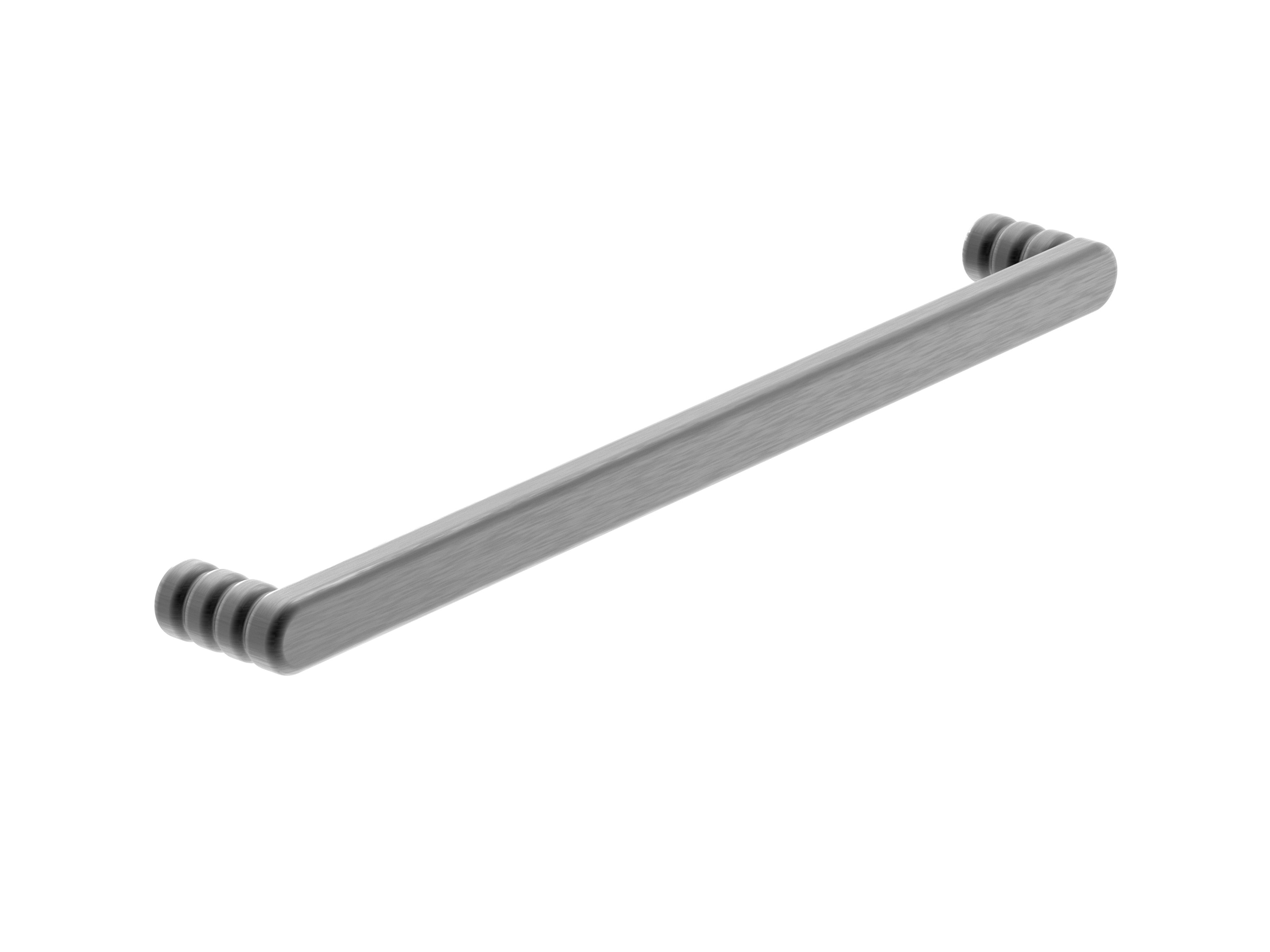 ADP Ripple 192cc Cabinet Handle Brushed Gunmetal
