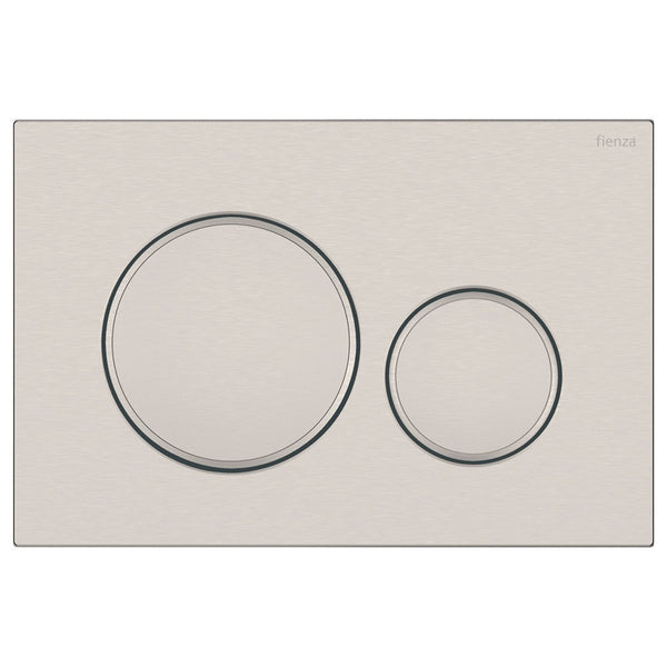 Geberit Compatible Round Flush Buttons for Sigma Brushed Nickel