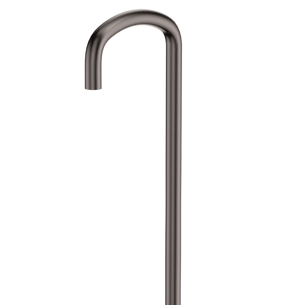Fienza Tono Floor Mounted Bath Outlet Gun Metal