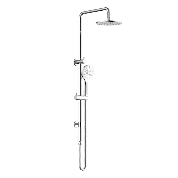 Ovia Chrome Trade 2 in 1 Twin Rail Shower System
