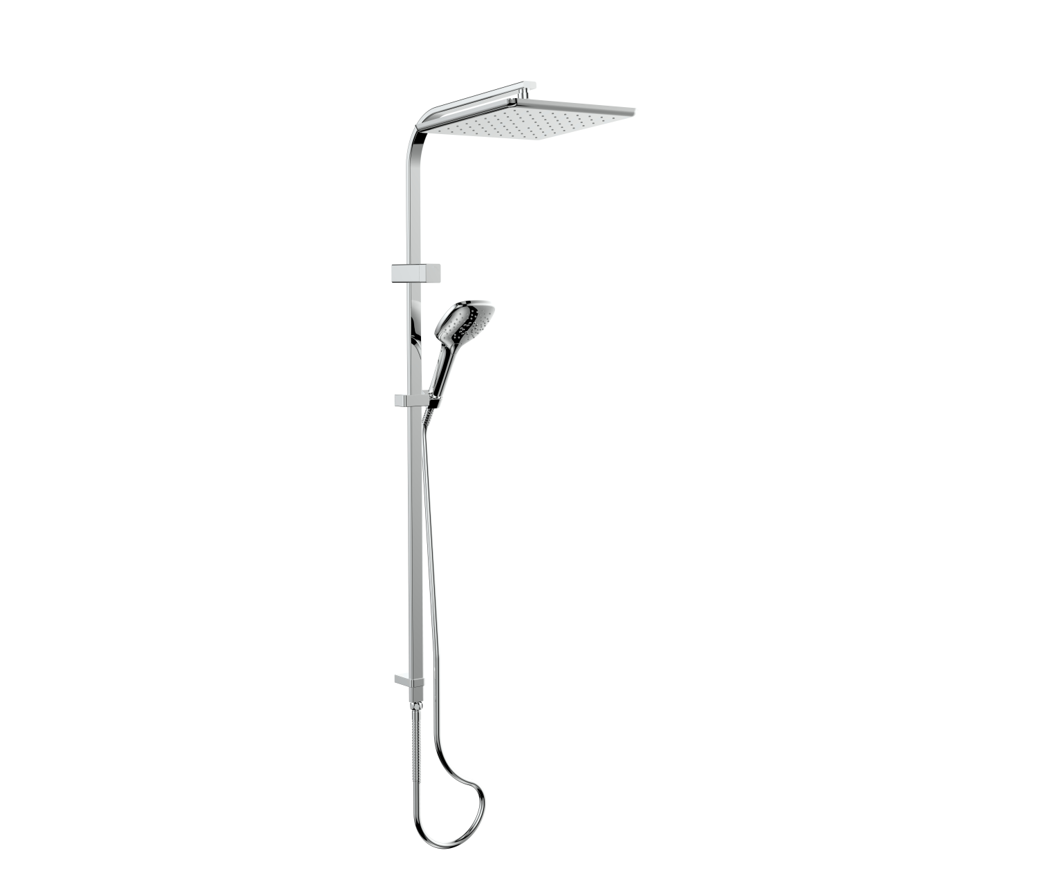 Greens Skyla AirFlo™ Twin Rail Shower Chrome