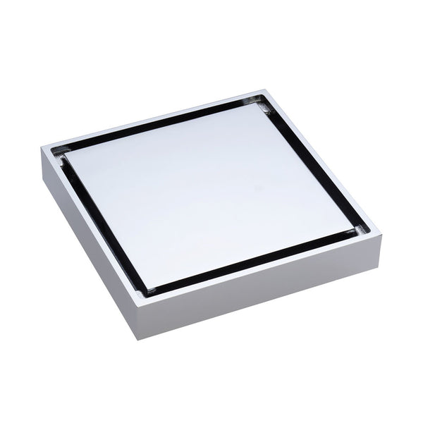 Fienza Square Tile 2-in-1 Floor Waste, 88mm Outlet - Chrome