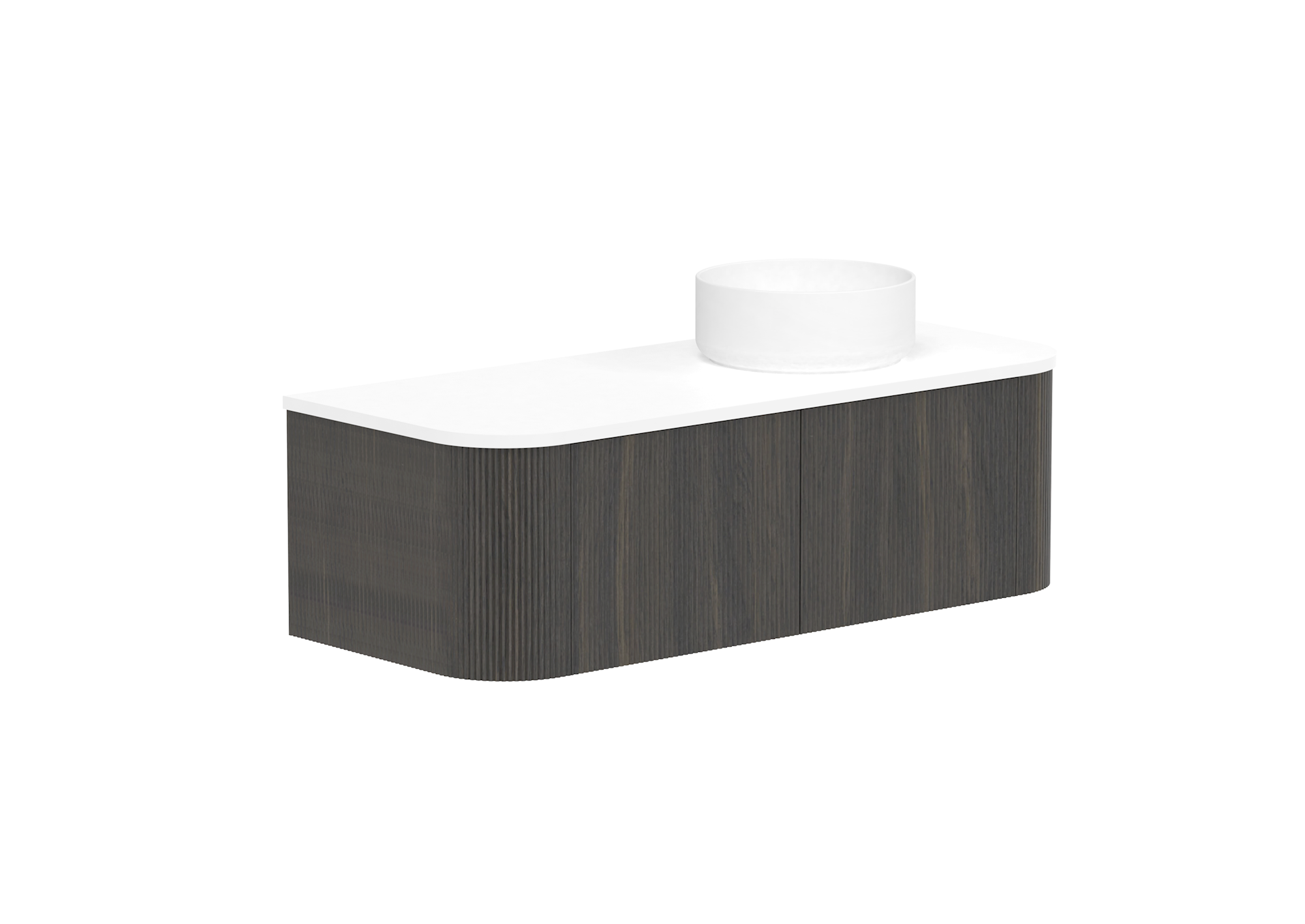 VB Render - 1200mm Right Offset Bowl