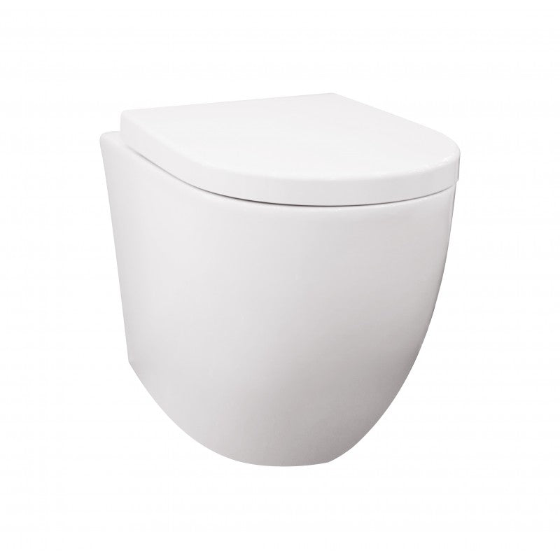 590x360x410mm Veda Wall Faced Pan Tornado Flushing Floor Toilet Pan WELS WATERMARK S TRAP P TRAP