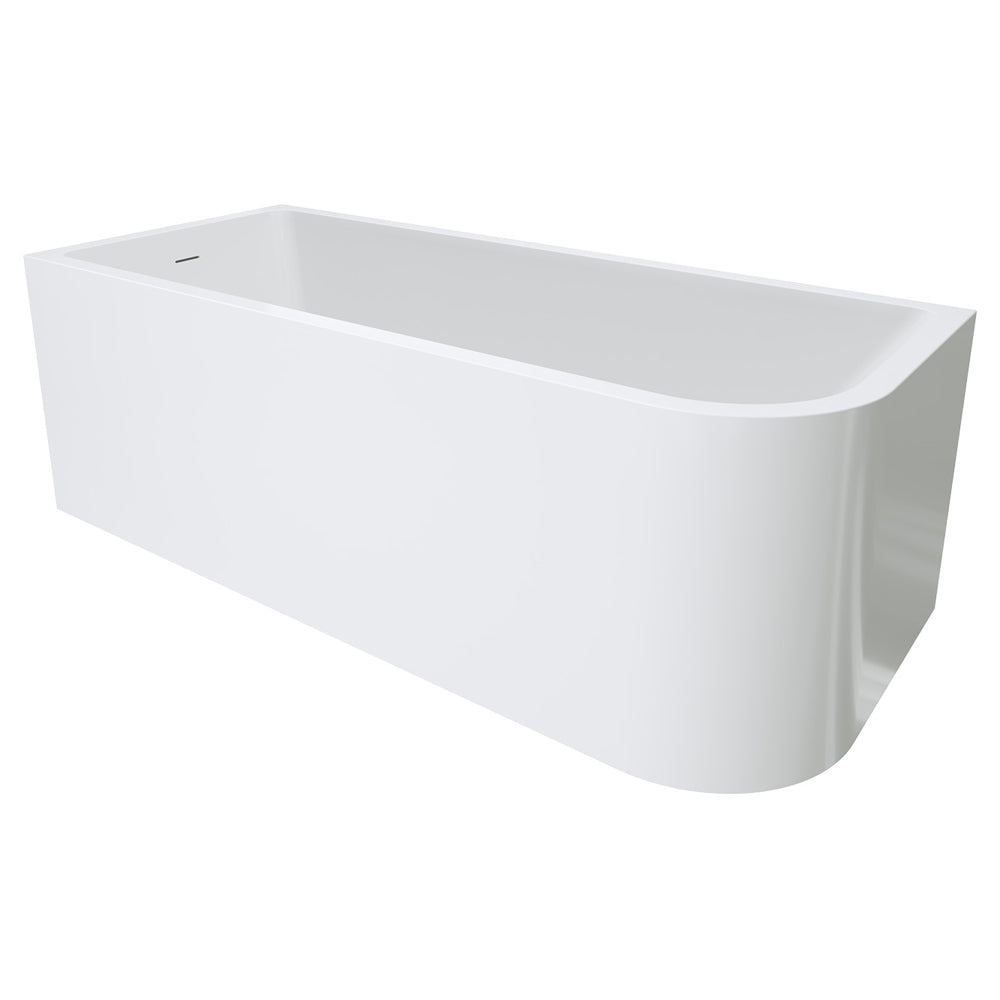 Ovia Zurich 1700mm Gloss White Left-Hand Multi-fit, Corner Bath/ Back-to-Wall Bath/ Freestanding Bath