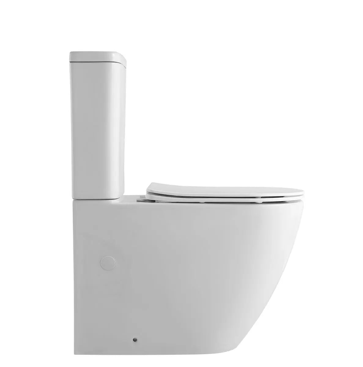 Ovia Zurich Extra Height Rimless Whirlpool Flushing Back to Wall Toilet Suite