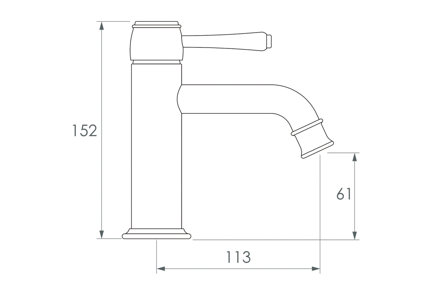 ADP Eternal Basin Mixer Brushed Nickel