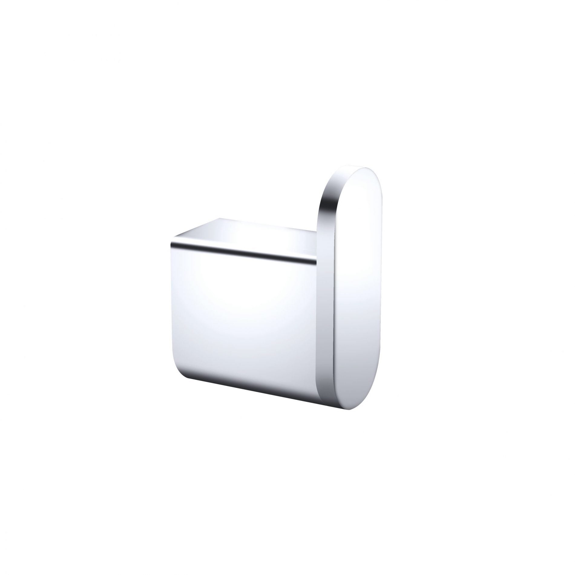 Nero Bianca Robe Hook Chrome
