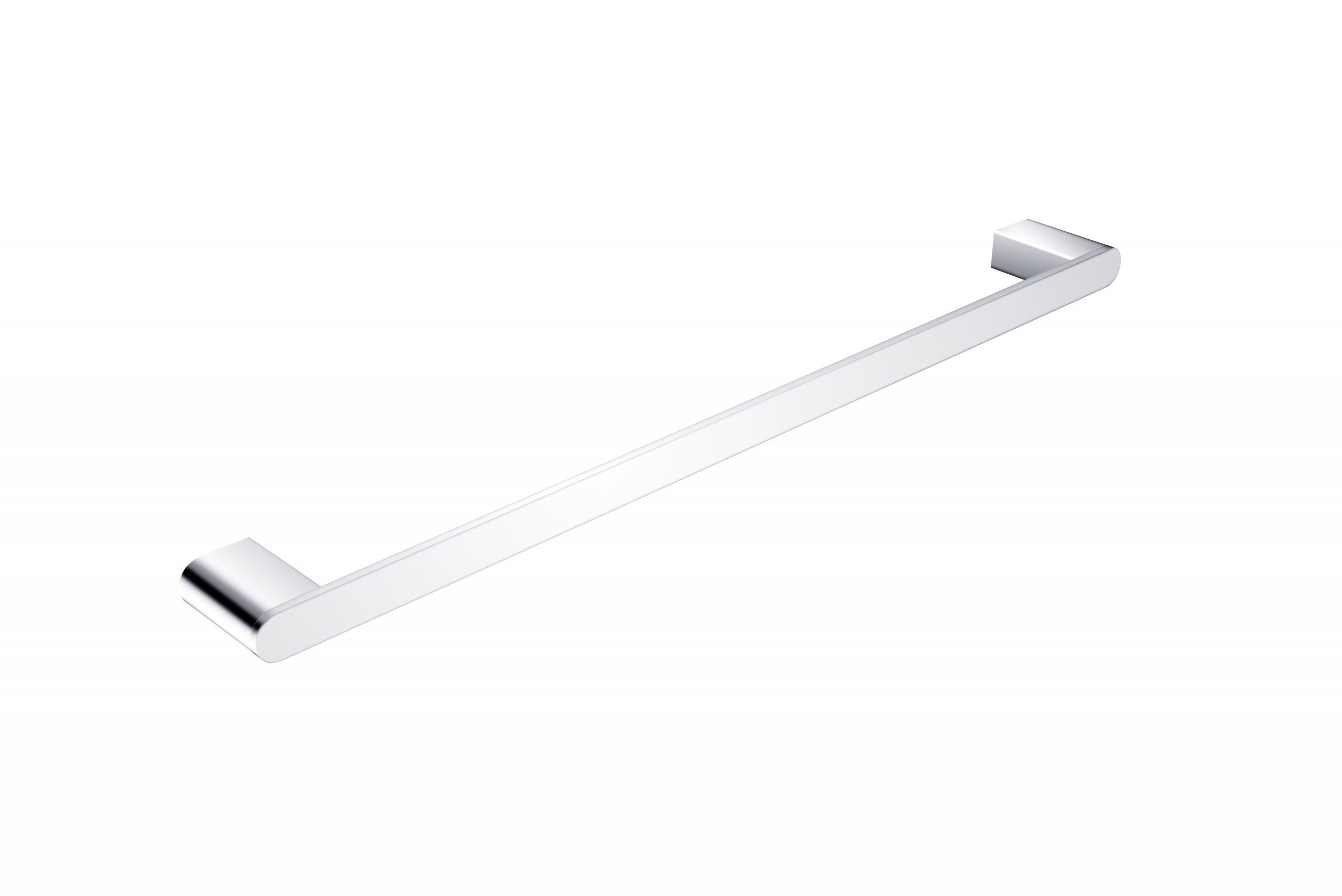 Nero Bianca Single Towel Rail 600mm Chrome