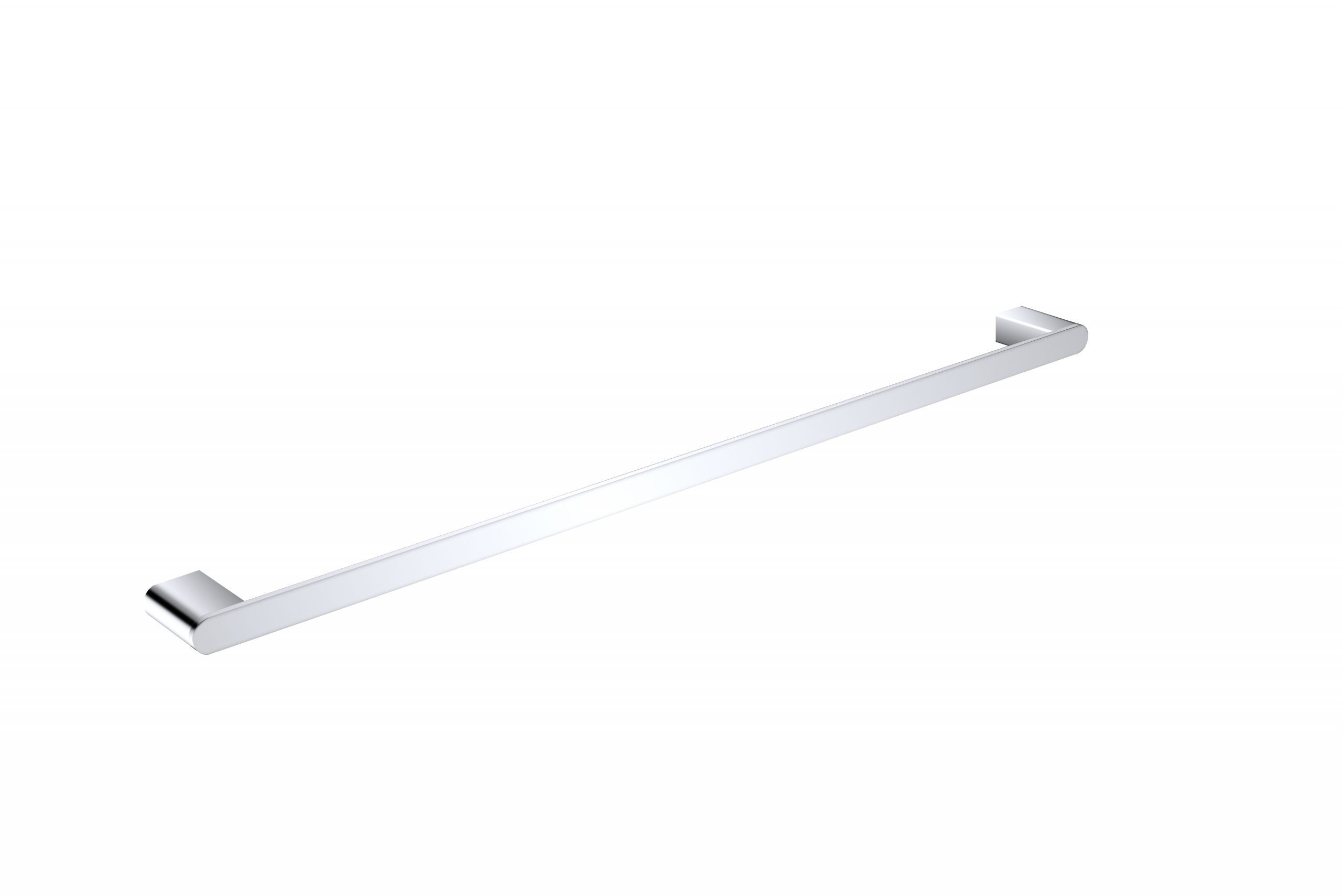 Nero Bianca Single Towel Rail 800mm Chrome