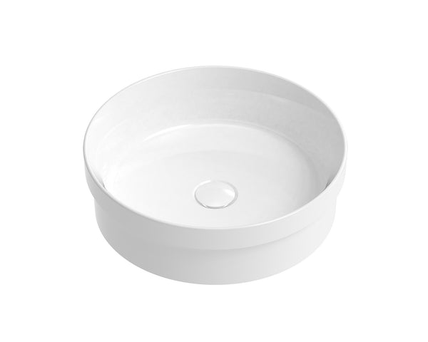 ADP Chandler Matte White Semi-Inset Basin