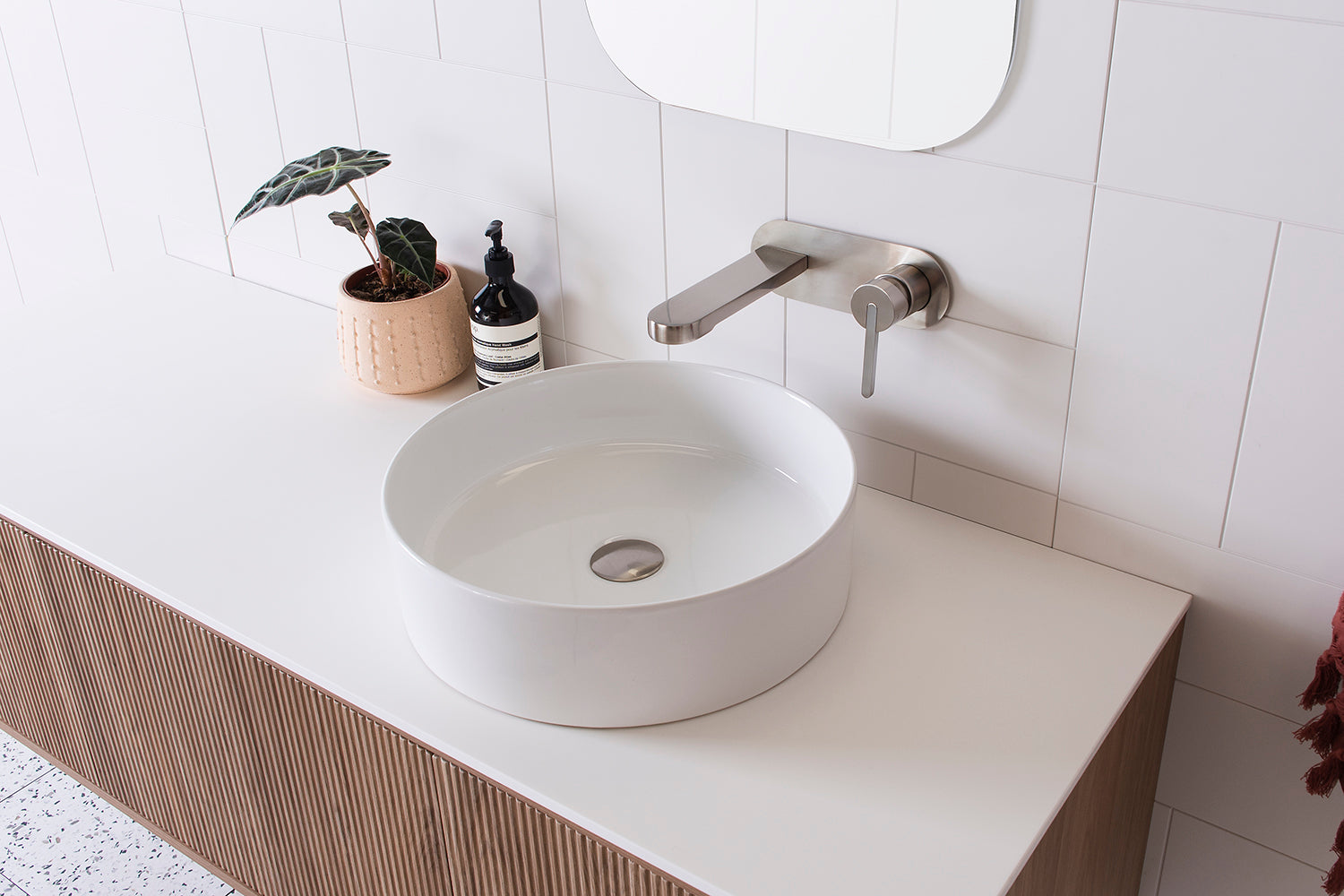 ADP Robbie Matte White Above Counter Basin