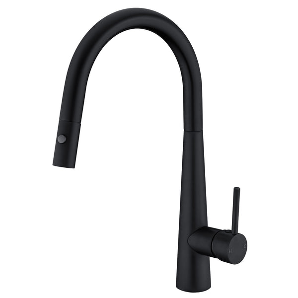 Nero Dolce Pull Out Sink Mixer with Vegie Spray Matte Black