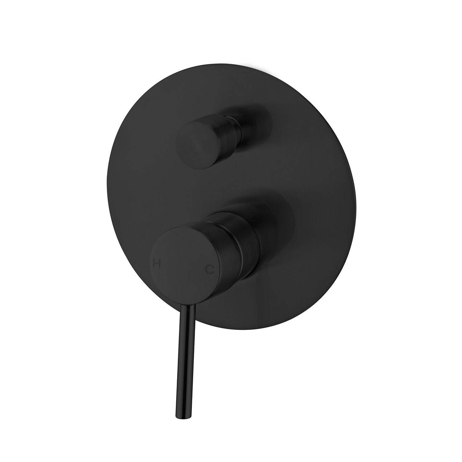 Nero DOLCE SHOWER MIXER WITH DIVERTER Black