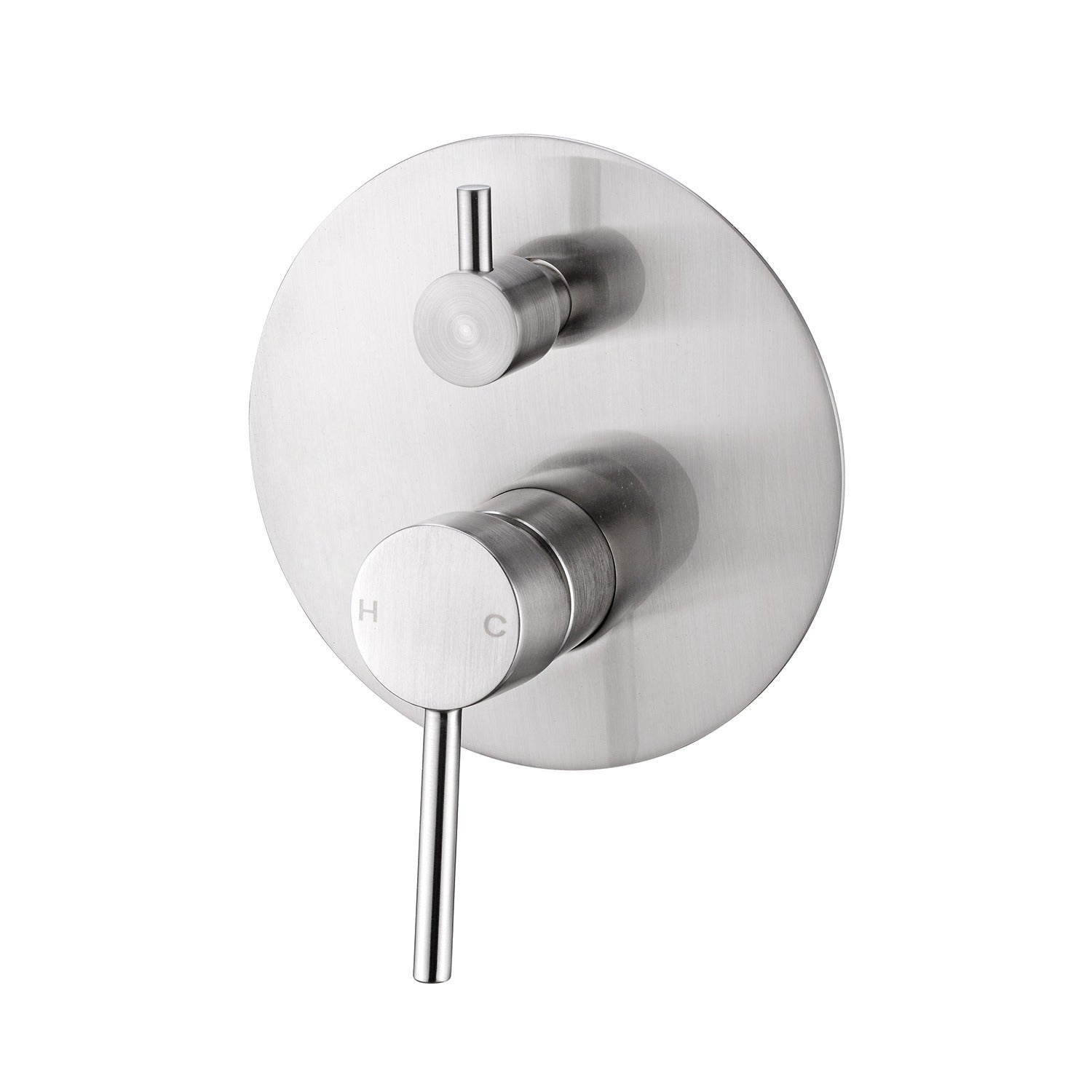 Nero DOLCE SHOWER MIXER WITH DIVERTER Brushed Nickel